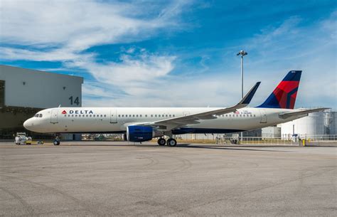 Delta Air Lines Receives Its First Us Produced Airbus Aircraft