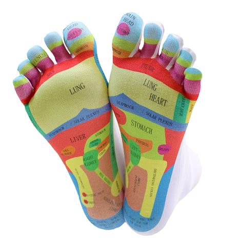 Toetoe Reflexology Toe Socks Health And Care