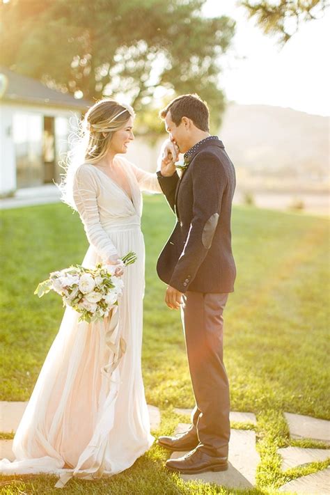 Vintage Winery Wedding Shoot In Champagne And Gold Hey Wedding Lady