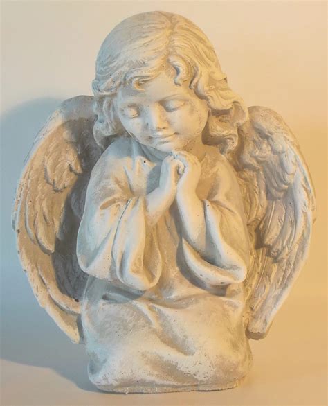 Angel Kneeling Girl Prayer A La Mold Ornamental Concrete Molds