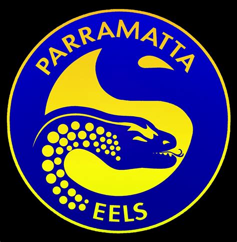 Weird edits were found on the original logo and it's possible the errors weren't fixed after it's release. Parramatta Eels Mortal Kombat B&Y Logo by Sunnyboiiii | Flickr