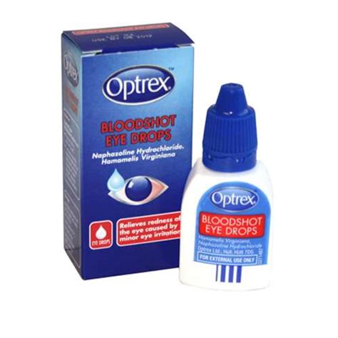 Optrex Bloodshot Eye Drops 10ml Uk Buy Online