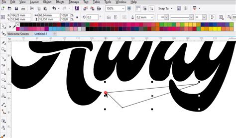 Fanz30 Cara Membuat Typography Text Di CorelDraw