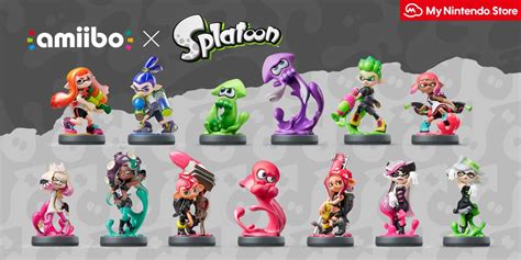 Previous Splatoon Amiibo Are Back In Stock On My Nintendo Store News