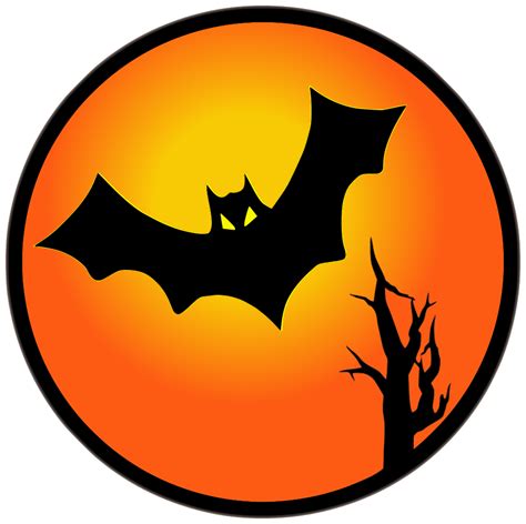 Halloween Moon With Bats Png Clip Art Image Gallery Clip Art Library