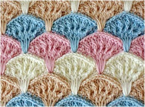 Shell Textured Stitch Crochet Pattern Free - Styles Idea