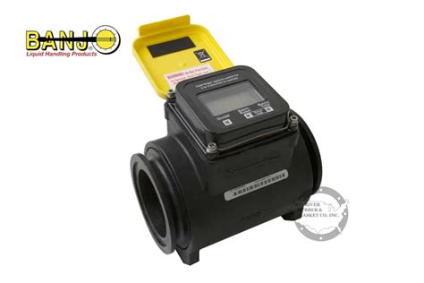Skip the fancy meters if you just need the basics; BANJO Flow Meter MFM300 - Big River Rubber & Gasket