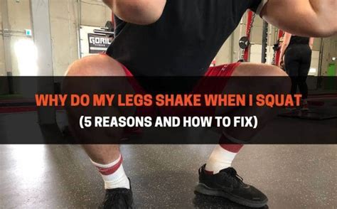 Is It Normal For Your Legs To Shake During Workout Kayaworkout Co