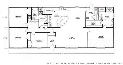 Story Bedroom Open Floor Plans Floorplans Click