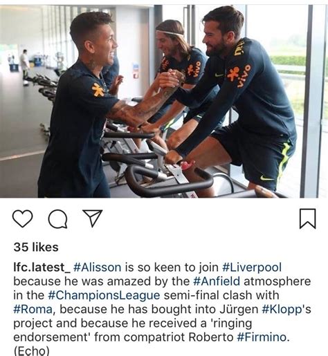 Why Alisson Loves Liverpool R Liverpoolfc