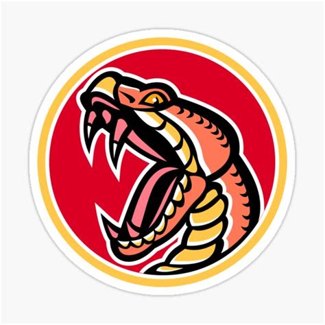 Copperhead Snake Mascot Sticker For Sale By Patrimonio Redbubble