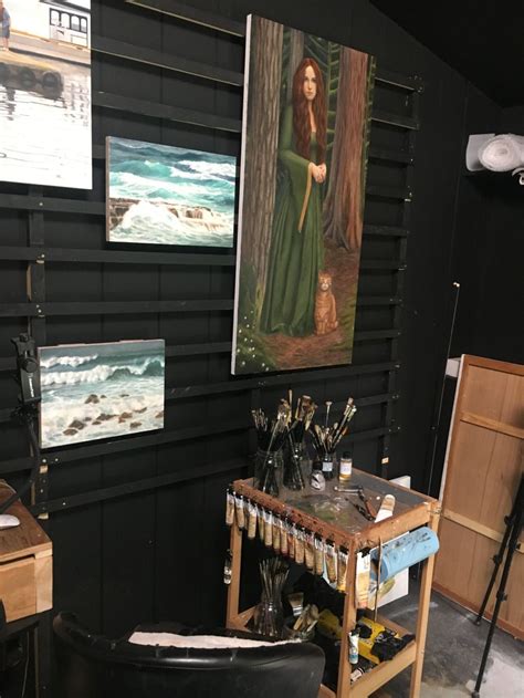 How To Set Up An Oil Painting Studio The Oil Painters Studio Art