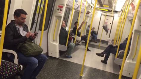 Pigeons Riding London Underground District Line Train Youtube