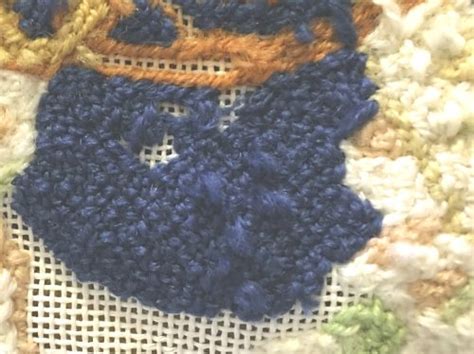 Sometimes replacing the entire spring might be necessary if it's too rusted or broken. Problem with needlepoint basketweave stitch