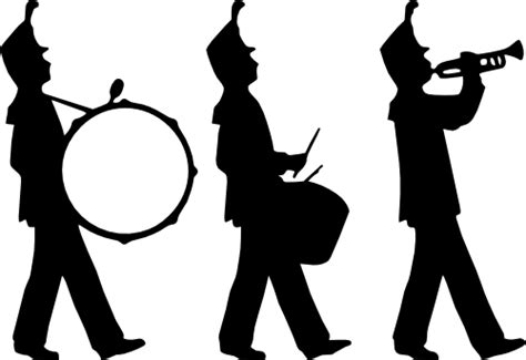 Music Personal Use Marching Band Marching Band Clipart 500x343