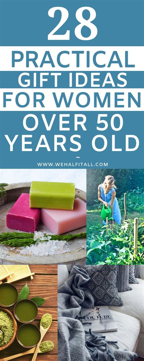 28 Awesome Practical Gift Ideas For Women Over 50 Years Old Gifts For