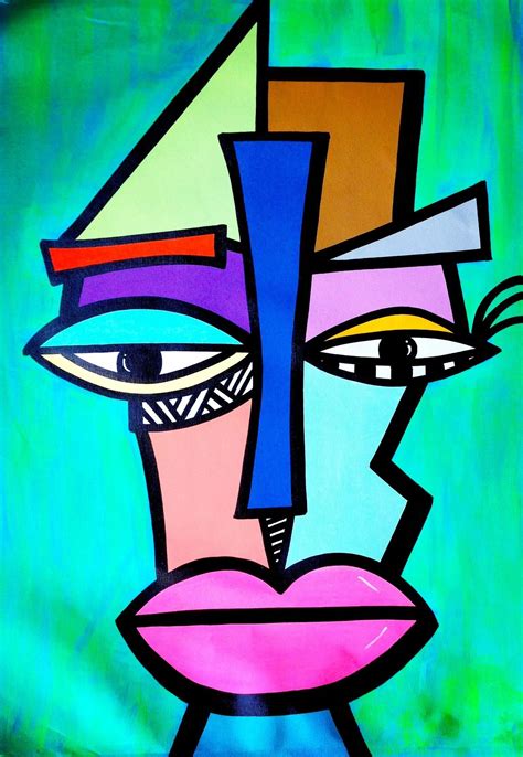 Abstract Cubism Art Gertykosher