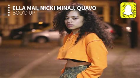 Ella Mai Bood Up Remix Clean Ft Nicki Minaj And Quavo Youtube