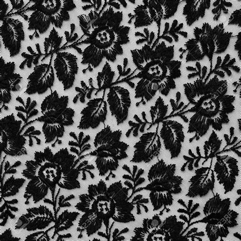 Black And White Lace Pattern