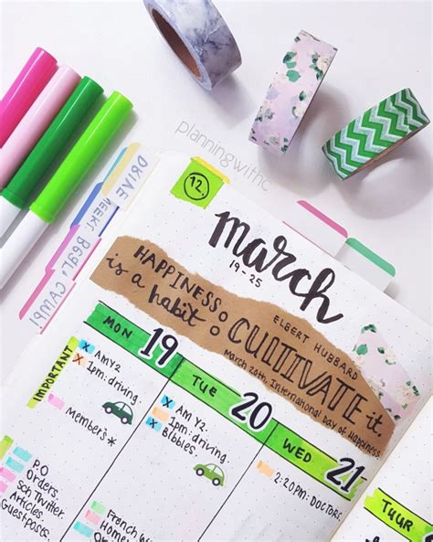 101 Creative Bullet Journal Ideas To Keep You Inspired Channon Gray