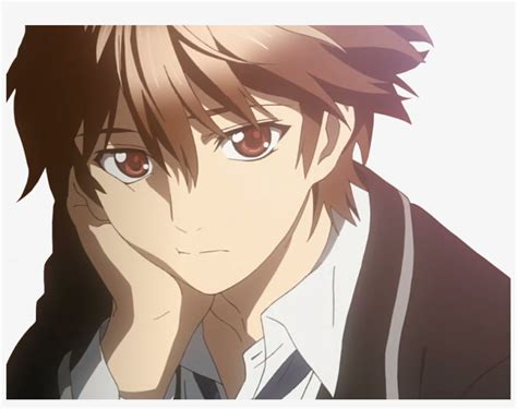 Dark Brown Haired Anime Boy