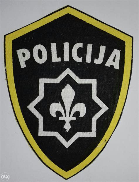 Amblem Ratne Policije Mup Rbih Kolekcionarstvo Vojne I Policijske