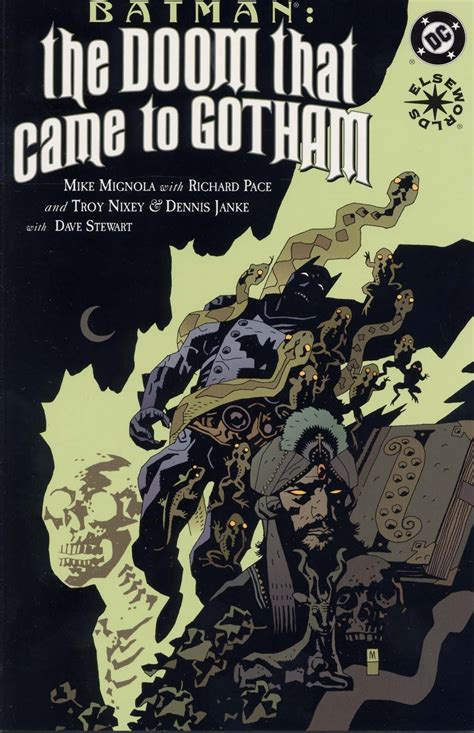Batman The Doom That Came To Gotham Cover Art By Mike Mignola Mike