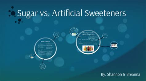 Sugar Vs Artificial Sweeteners By Shannon Le