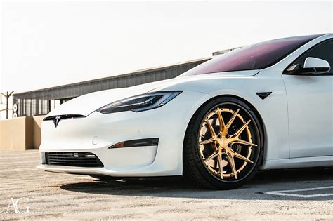 Ag Luxury Wheels Tesla Model S Plaid Agl75 Forged Wheels