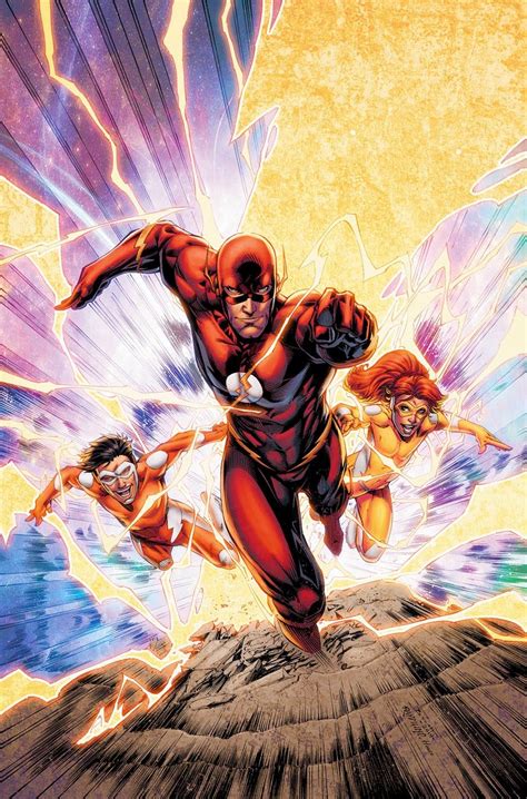 Convergence Speed Force 1 Preview Flash Dc Comics Wally West Comics