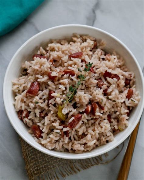 Jehan Can Cook Caribbean Recipes Rice And Peas Caribbean Rice
