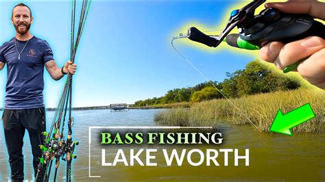 Bass Fishing Lake Worth Fort Worth Texas 2022 Youtube