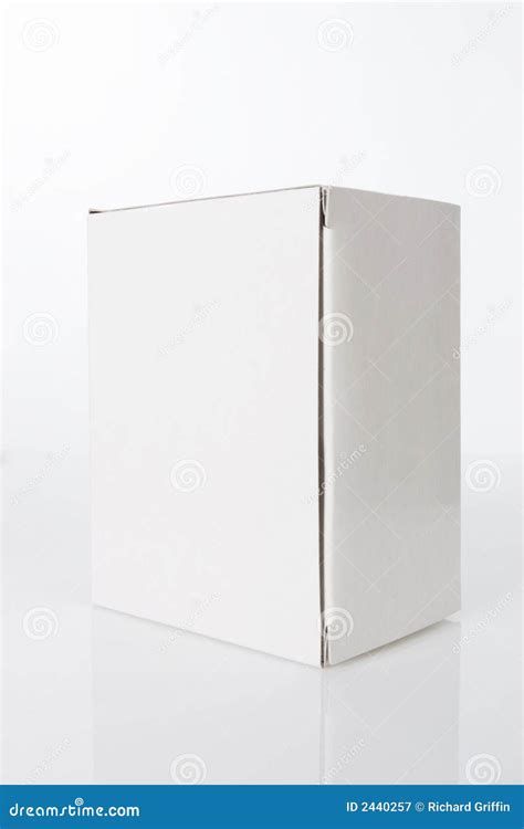Plain White Box Royalty Free Stock Photography Image 2440257