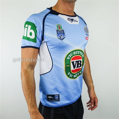 Authentic mens, ladies and kids nsw blues origin supporter nrl clothing and novelties. NSW Blues State Of Origin 2017 Premium Jersey (Size Small ...