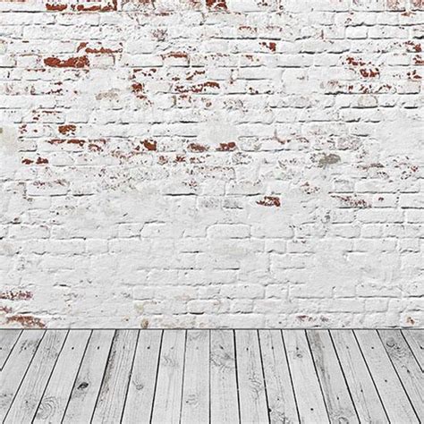 Retro White Brick Wall Photo Studio Backdrop S 2968 Dbackdrop