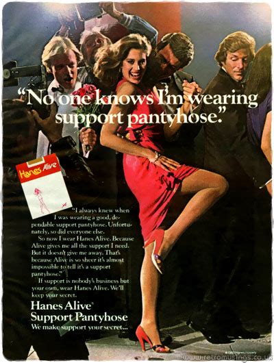 Hanes ~ Lingerie Adverts 1979 1983 “alive” Retro Musings