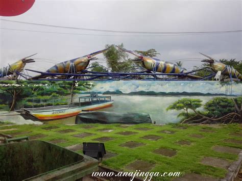 Mancing udang galah untuk raya aidiladha | rendang udang galah. Di Tepian Sungai Perak, Teluk Intan - anajingga
