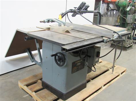 Delta 10 Unisaw Tilting Arbor Table Saw 5 Hp 3ph Extended Table