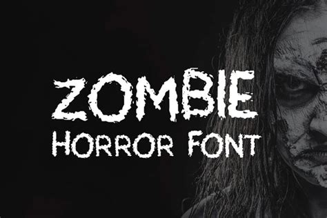 27 Zombie Fonts For Gory Creepy Designs Vandelay Design