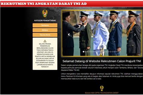 Tni ad membuka pendaftaran penerimaan prajurit tamtama gelombang ii tahun 2019. Surat Permohonan Menjadi Prajurit Tni Ad - Guru Paud