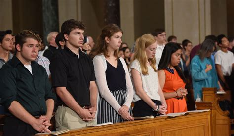 Mass Of The Holy Spirit 2017 Catholic University Of