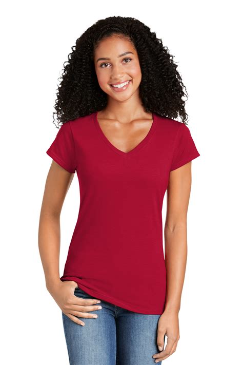 Gildan Softstyle Ladies Fit V Neck T Shirt Product Company Casuals