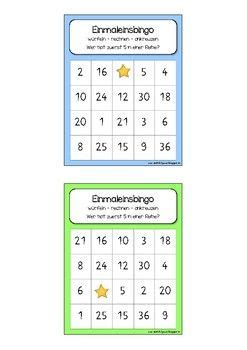Die zahlen werden automatisch und zufällig erzeugt. Einmaleins Bingo Zum Ausdrucken : Bingo Vorlage Pdf / Wer ...