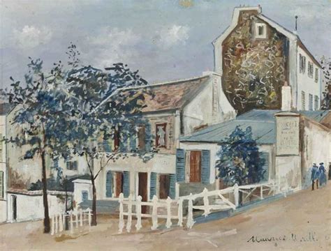 Maurice Utrillo Le Lapin Agile 1916 Mutualart