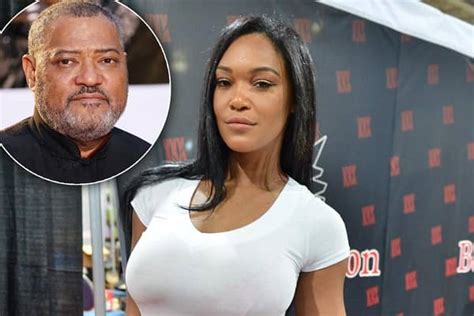 Montana Fishburne Actor Laurence Fishburnes Babe Has Got Involved In A Video Tape Scandal