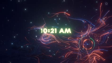 Unitywallpaper Engine Gravity Clock Interactive Binaural W