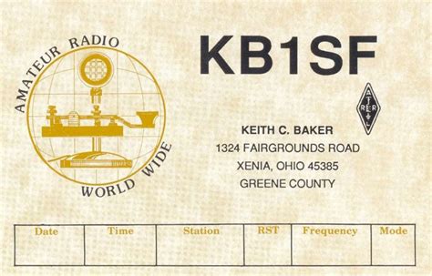 Keith S Ham Radio Qsl Gallery