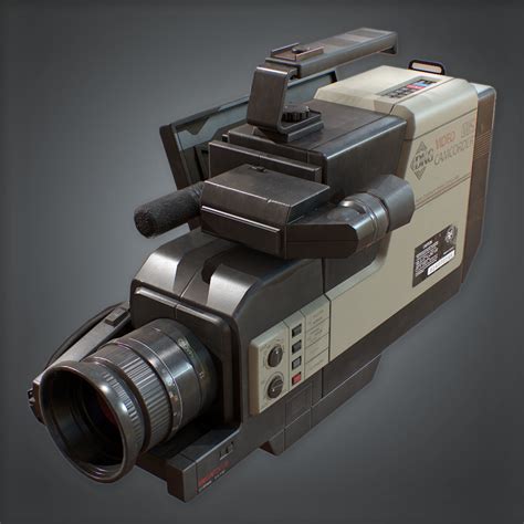 3D model 80s - Camcorder Video Recorder VR / AR / low-poly | CGTrader