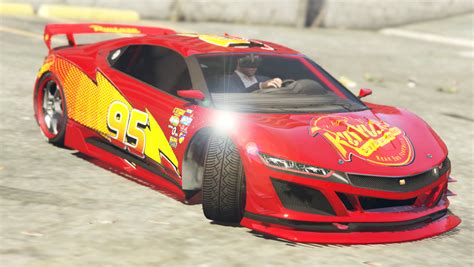 Lightning Mcqueen Skin For Dinka Jester Gta Mods Hot Sex Picture