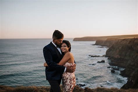 Melbourne Engagement Portrait Photographer Love And Sunshine In Flinders